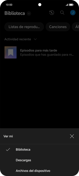 Pulsa una categoría y desplázate al archivo de música deseado. Pulsa una categoría y desplázate al archivo de música deseado.