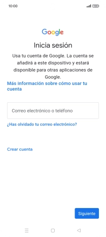 Si no tienes una cuenta de Google, pulsa Crear cuenta y sigue las indicaciones de la pantalla para ver cómo crear una cuenta nueva. Si no tienes una cuenta de Google, pulsa Crear cuenta y sigue las indicaciones de la pantalla para ver cómo crear una cuenta nueva.