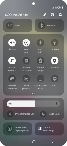 Pulsa el icono de ajustes. Pulsa el icono de ajustes.