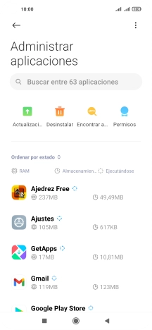 Pulsa la app deseada. Pulsa la app deseada.