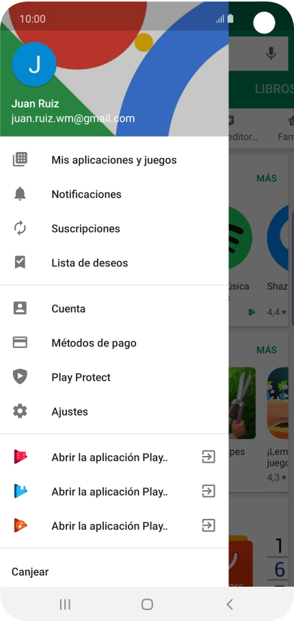 Pulsa Mis aplicaciones y juegos.