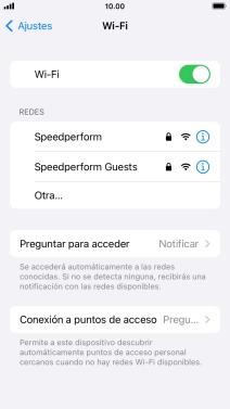Pulsa la red wifi deseada e introduce la contraseña de esta red. Pulsa la red wifi deseada e introduce la contraseña de esta red.