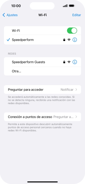 Desliza el dedo hacia arriba desde la parte inferior de la pantalla para terminar y volver a la pantalla de inicio. Desliza el dedo hacia arriba desde la parte inferior de la pantalla para terminar y volver a la pantalla de inicio.