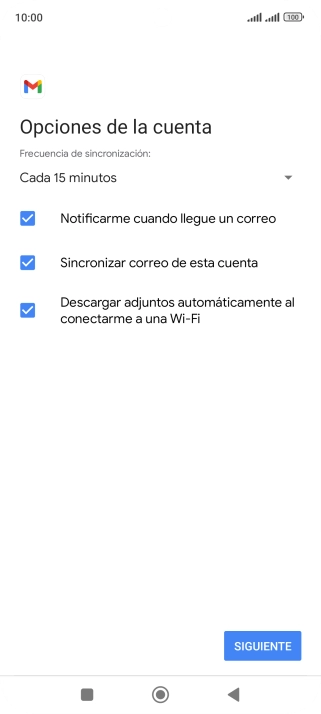 Pulsa la lista desplegable bajo 