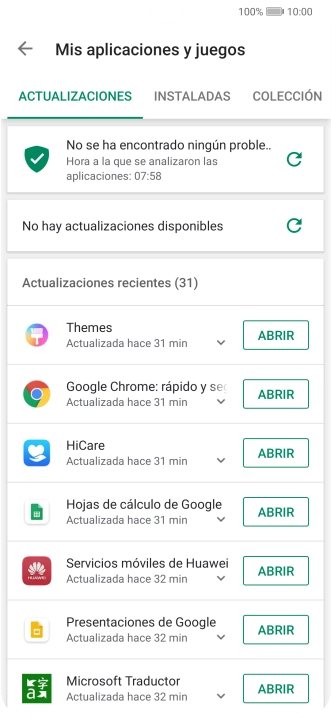 Pulsa INSTALADAS.