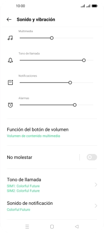 Pulsa Tono de llamada. Pulsa Tono de llamada.