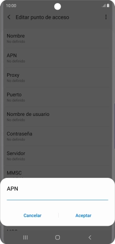 Introduce airtelwap.es y pulsa Aceptar. Introduce airtelwap.es y pulsa Aceptar.