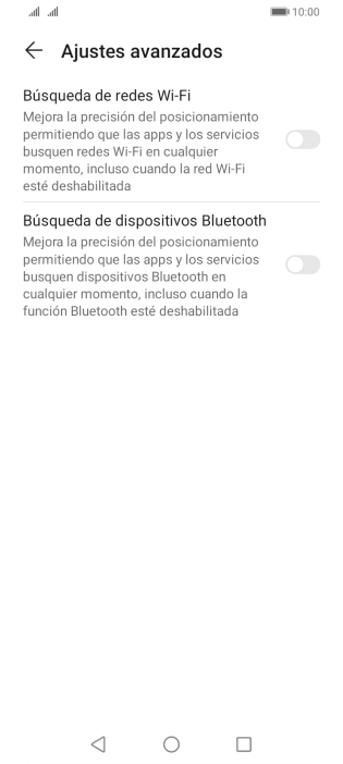 Pulsa el indicador junto a Pulsa el indicador junto a