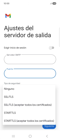 Pulsa SSL/TLS.