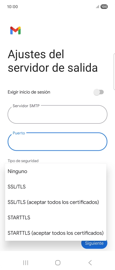 Pulsa SSL/TLS.