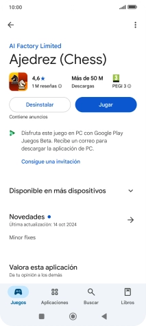 Pulsa Desinstalar.