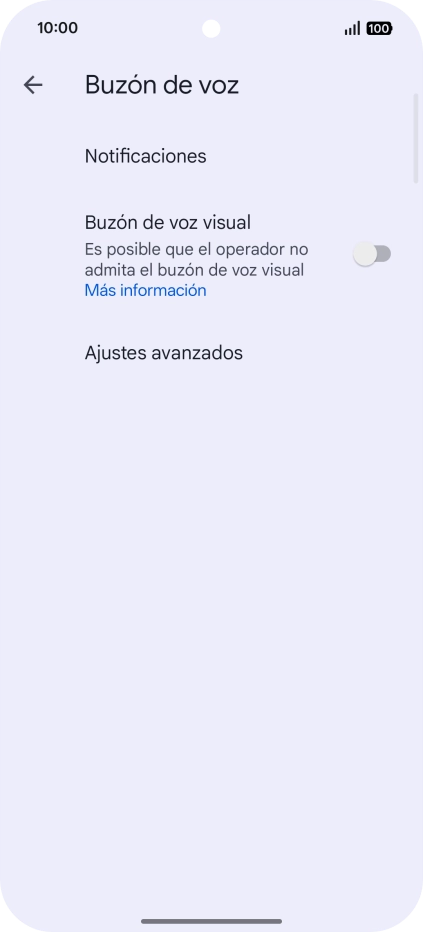 Pulsa Ajustes avanzados. Pulsa Ajustes avanzados.