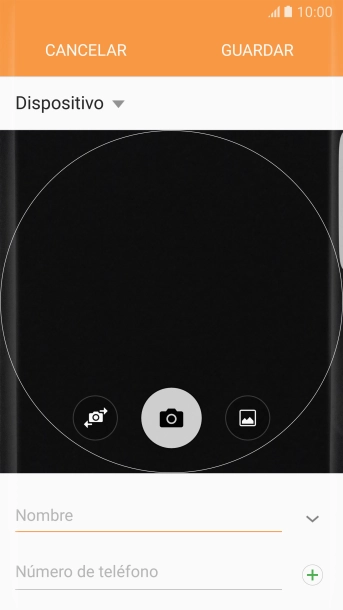 Pulsa el icono de galería. Pulsa el icono de galería.