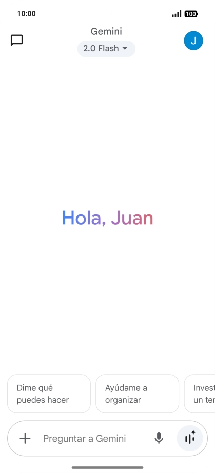 Pulsa el icono de perfil. Pulsa el icono de perfil.