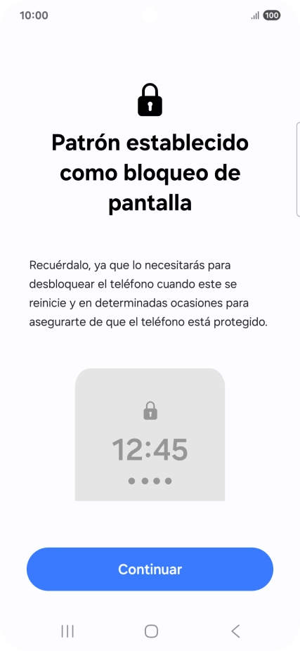Pulsa Continuar. Pulsa Continuar.
