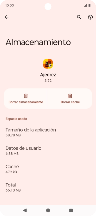 Pulsa Borrar caché. Pulsa Borrar caché.