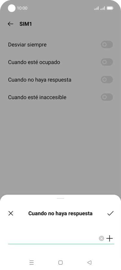 Introduce +34600132000 y pulsa el icono de aceptar. Introduce +34600132000 y pulsa el icono de aceptar.