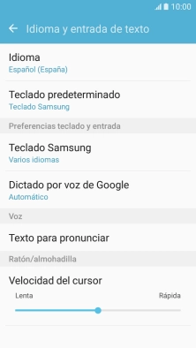 Pulsa Teclado Samsung. Pulsa Teclado Samsung.