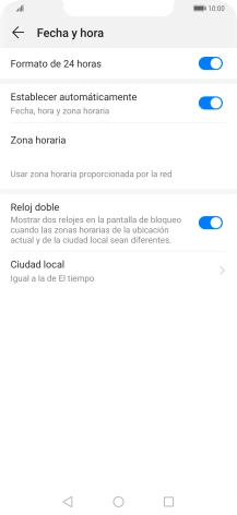Pulsa la tecla de inicio para terminar y regresar a la pantalla de inicio. Pulsa la tecla de inicio para terminar y regresar a la pantalla de inicio.