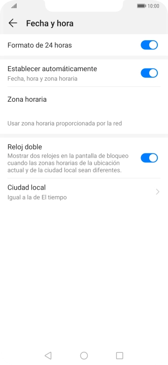 Pulsa la tecla de inicio para terminar y regresar a la pantalla de inicio. Pulsa la tecla de inicio para terminar y regresar a la pantalla de inicio.