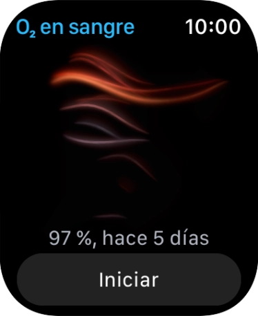 Pulsar Iniciar y esperar unos instantes mientras se realiza la medición. Pulsar Iniciar y esperar unos instantes mientras se realiza la medición.