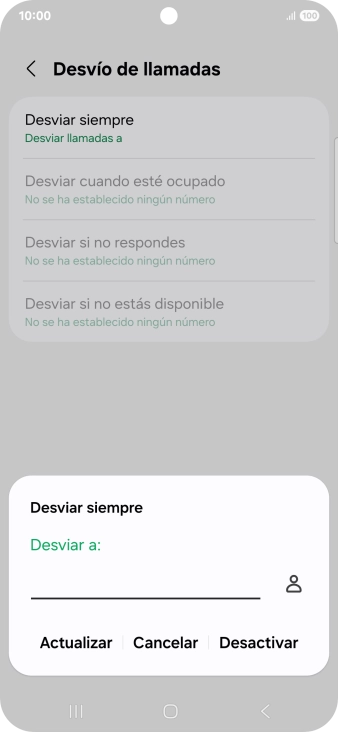 Pulsa Desactivar. Pulsa Desactivar.