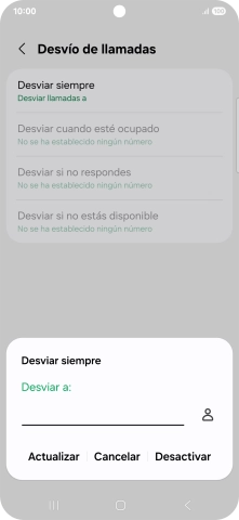 Pulsa Desactivar. Pulsa Desactivar.