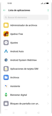 Pulsa la app deseada. Pulsa la app deseada.