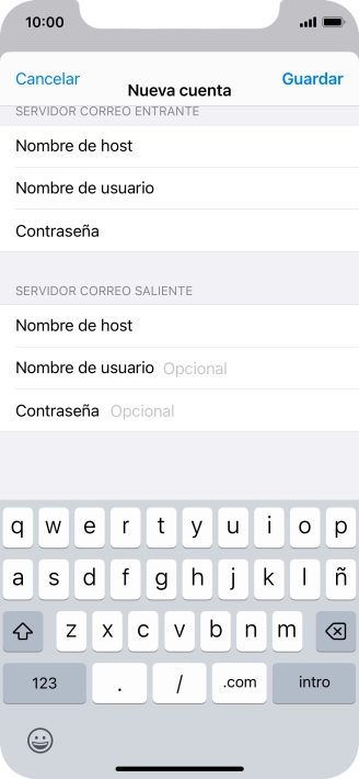 Pulsa Guardar. Ahora se ha configurado tu cuenta de correo electrónico. Si deseas seleccionar más ajustes del servidor de correo de entrada o de salida, continúa con los pasos siguientes. Pulsa Guardar. Ahora se ha configurado tu cuenta de correo electrónico. Si deseas seleccionar más ajustes del servidor de correo de entrada o de salida, continúa con los pasos siguientes.