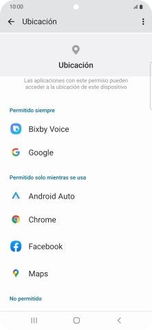 Pulsa la app deseada. Pulsa la app deseada.