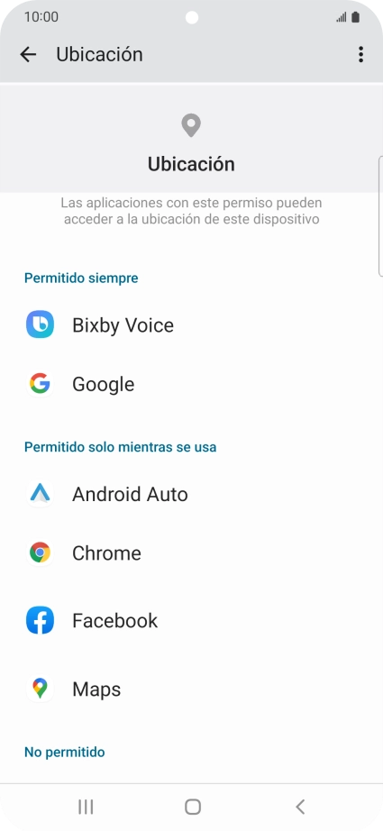 Pulsa la app deseada. Pulsa la app deseada.