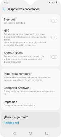 Pulsa Bluetooth.
