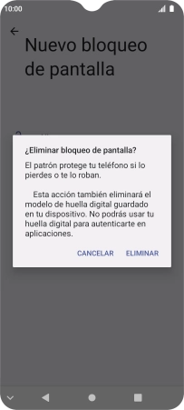 Pulsa ELIMINAR. Pulsa ELIMINAR.