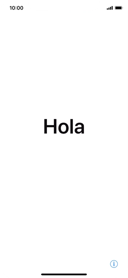 Desliza el dedo hacia arriba desde la parte inferior de la pantalla. Desliza el dedo hacia arriba desde la parte inferior de la pantalla.
