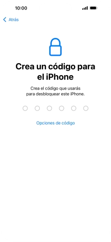 Pulsa Opciones de código. Pulsa Opciones de código.
