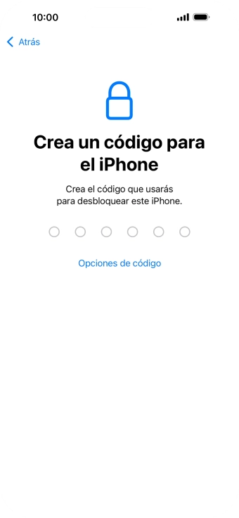 Pulsa Opciones de código. Pulsa Opciones de código.
