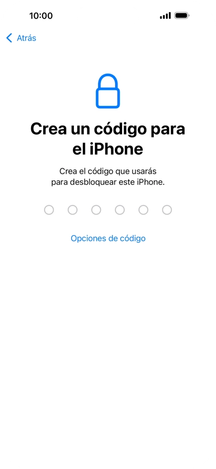 Pulsa Opciones de código. Pulsa Opciones de código.