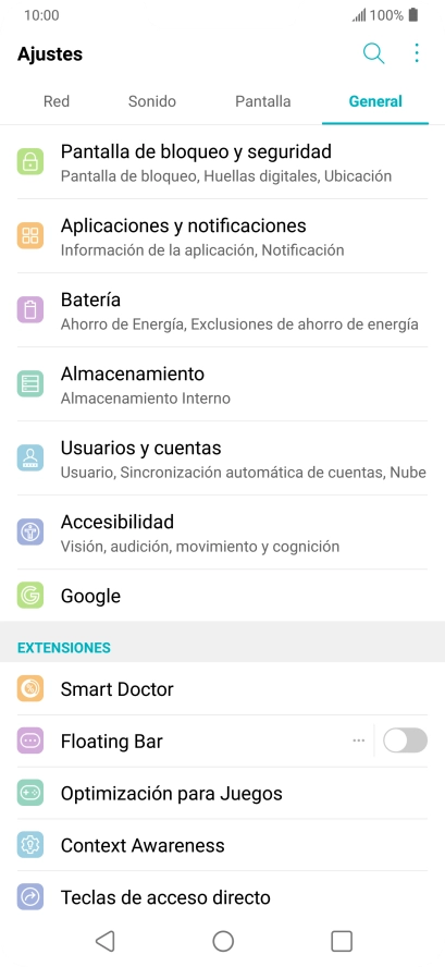 Pulsa Pantalla de bloqueo y seguridad. Pulsa Pantalla de bloqueo y seguridad.