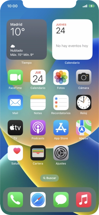 Cuando el icono de carga de batería aparece en la pantalla, el teléfono se está cargando. Cuando el icono de carga de batería aparece en la pantalla, el teléfono se está cargando.