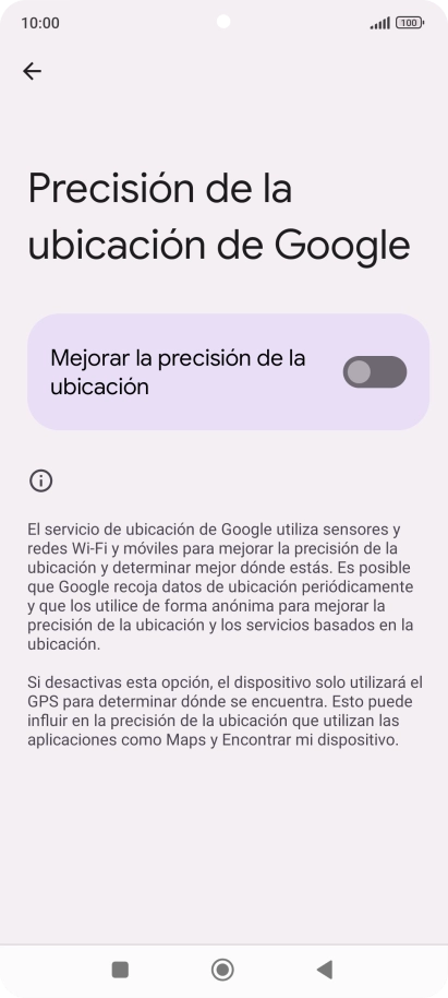 Si pulsas el indicador junto a Si pulsas el indicador junto a