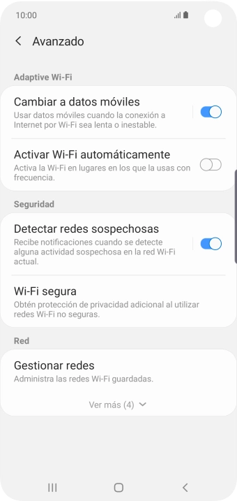 Pulsa el indicador junto a Pulsa el indicador junto a