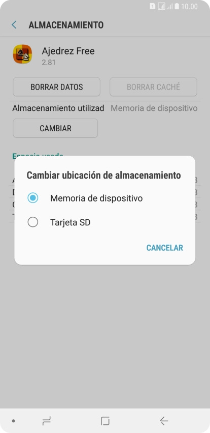 Pulsa el nombre de la tarjeta de memoria. Pulsa el nombre de la tarjeta de memoria.