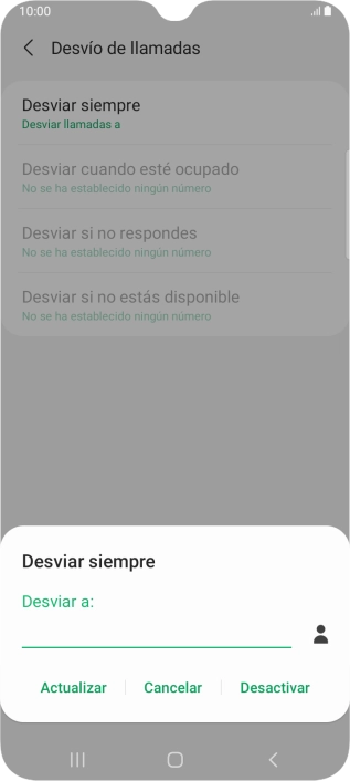 Pulsa Desactivar. Pulsa Desactivar.