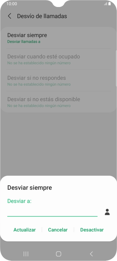 Pulsa Desactivar. Pulsa Desactivar.