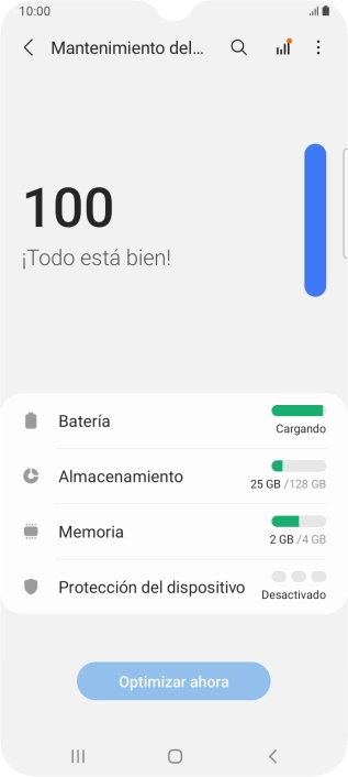 Pulsa Batería.