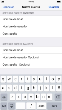 Pulsa Guardar. Ahora se ha configurado tu cuenta de correo electrónico. Si deseas seleccionar más ajustes del servidor de correo de entrada o de salida, continúa con los pasos siguientes. Pulsa Guardar. Ahora se ha configurado tu cuenta de correo electrónico. Si deseas seleccionar más ajustes del servidor de correo de entrada o de salida, continúa con los pasos siguientes.