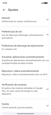 Pulsa Actualizar aplicaciones automáticamente. Pulsa Actualizar aplicaciones automáticamente.