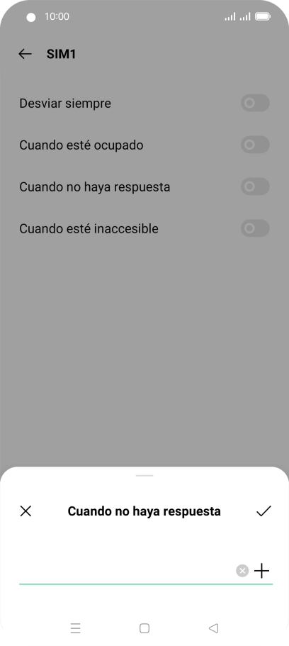 Introduce +34600132000 y pulsa el icono de aceptar. Introduce +34600132000 y pulsa el icono de aceptar.