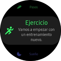 Pulsa el icono de actividad. Pulsa el icono de actividad.