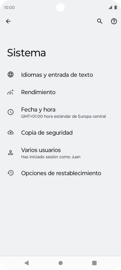 Pulsa Opciones de restablecimiento. Pulsa Opciones de restablecimiento.